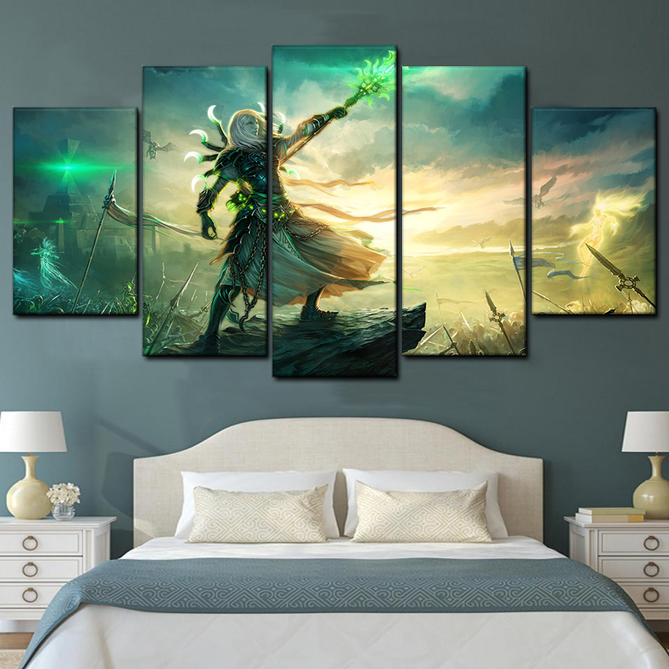 heroes vi 5 pices peinture sur toile impression sur toile toile art pour la dcoration intrieure7a0gd