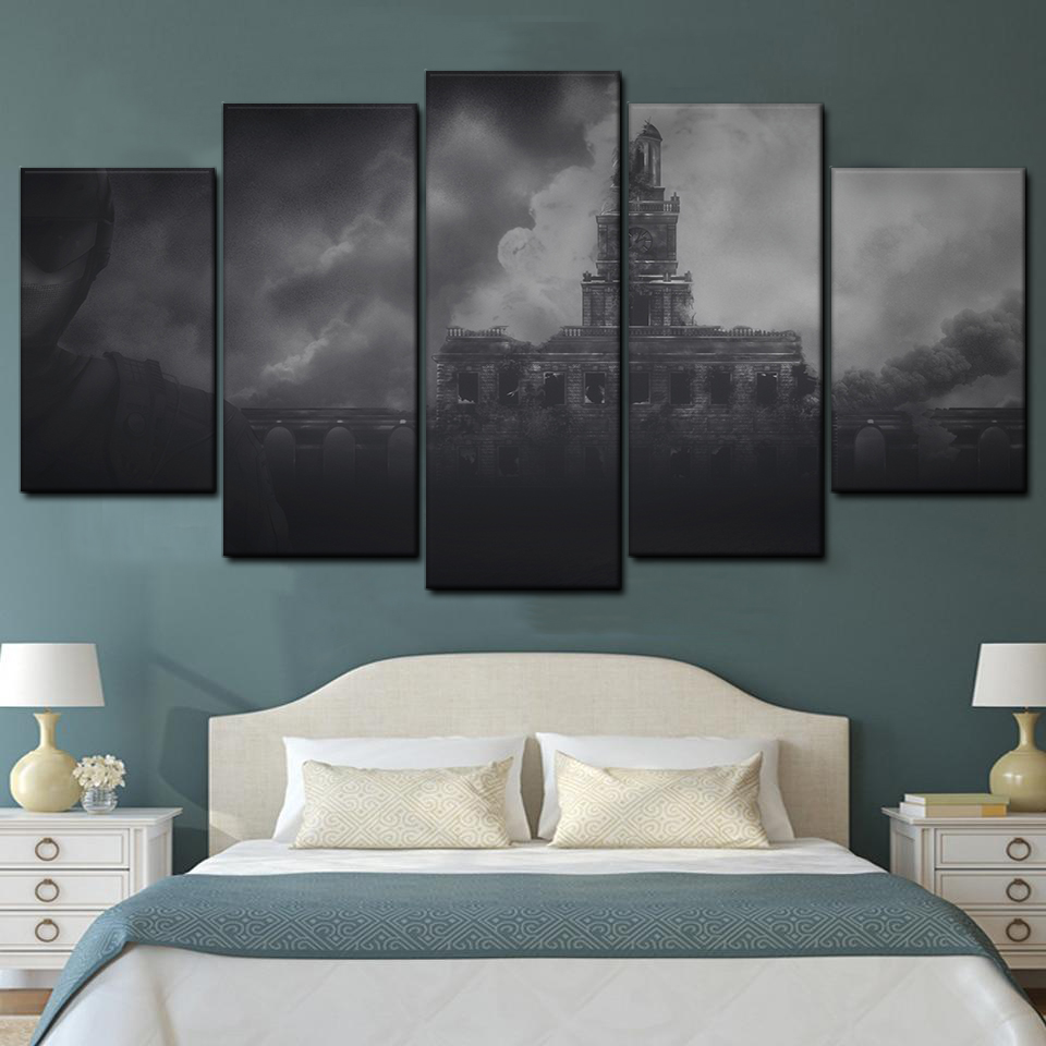 homefront the revolution 6 5 pices peinture sur toile impression sur toile toile art pour la dcoration intrieure9z0lj