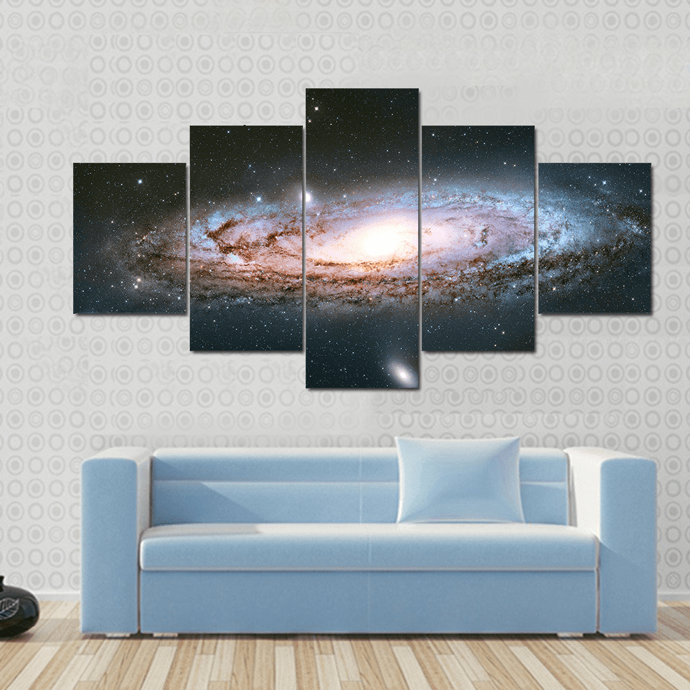 espace galaxy dandromdeandromeda galaxy space 5 pices peinture sur toile impression sur toile toile art pour la dcoration intrieurenuhel