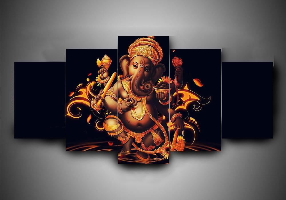 hindouisme 6hinduism 6 5 pices peinture sur toile impression sur toile toile art pour la dcoration intrieure5uuh0