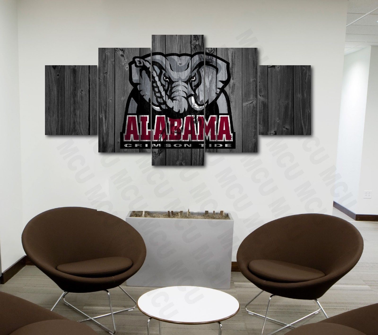 tableau alabama crimson tide 1 sport 5 pices impression sur toile peinture art pour la dcoration intrieuremwsq9