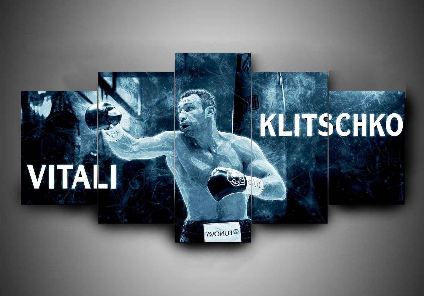 tableau boxing vitali klitschko sport 5 pices impression sur toile peinture art pour la dcoration intrieurelvcpi