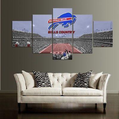 tableau buffalo bills country stadium sport 5 pices impression sur toile peinture art pour la dcoration intrieureaus6e