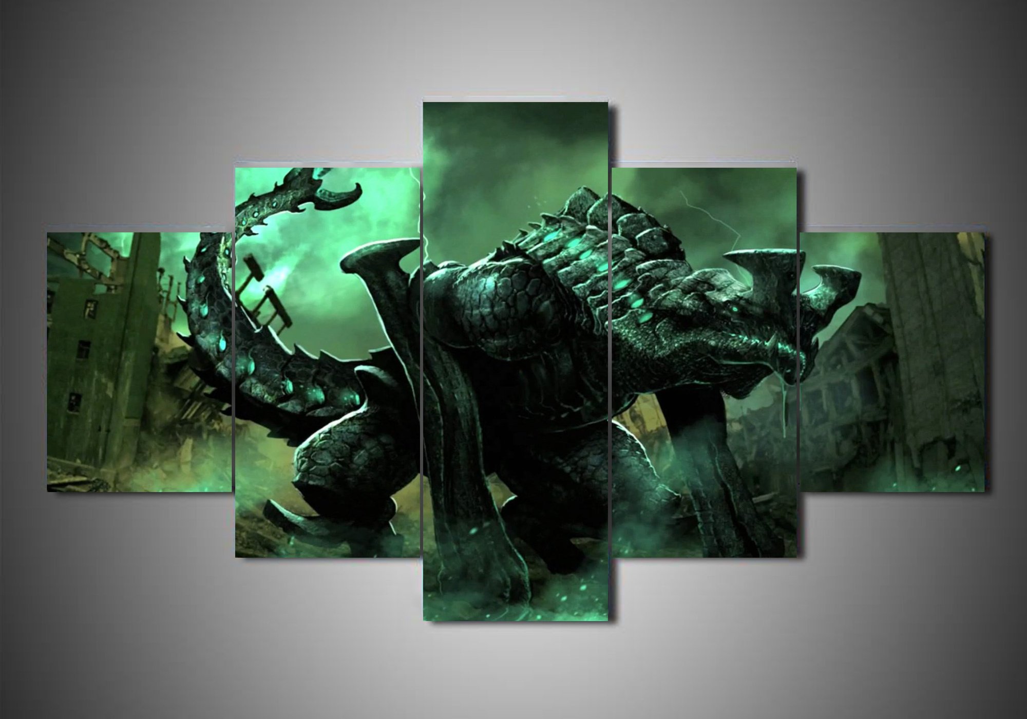 tableau pacific rim 4 movie 5 pices impression sur toile peinture art pour la dcoration