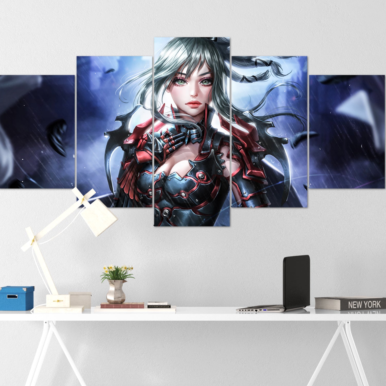 final fantasy 5 pices peinture sur toile impression sur toile toile art pour la dcoration qyrgb